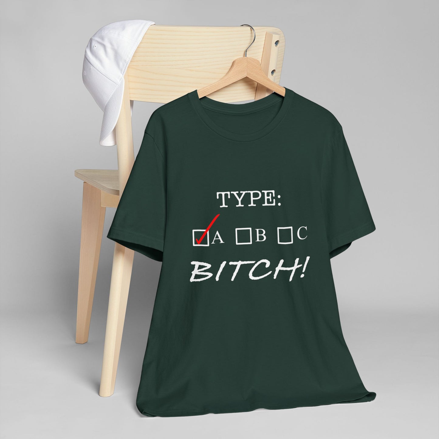 Type A Bitch Unisex Jersey T-Shirt