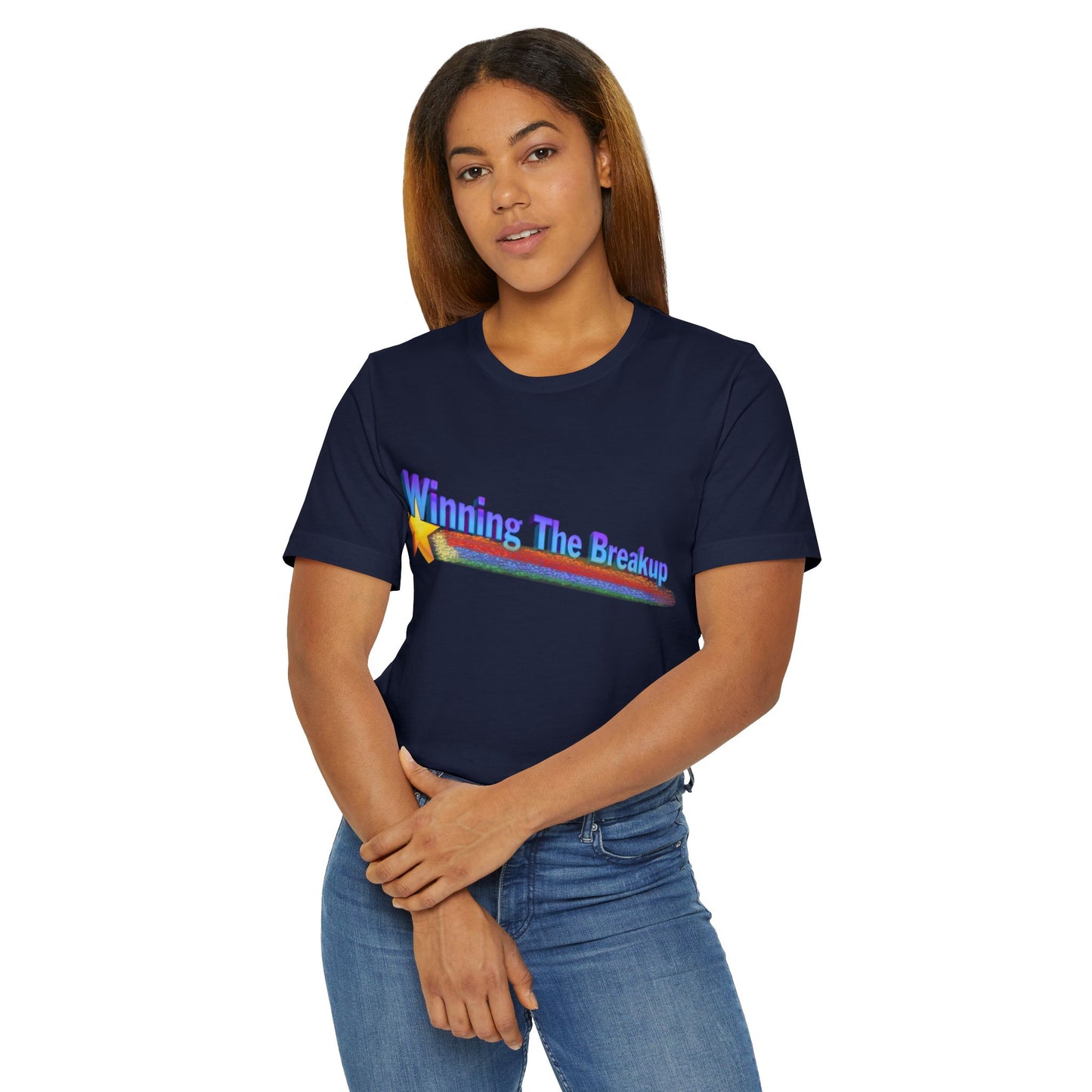 Winning the Breakup Unisex Jersey T-Shirt