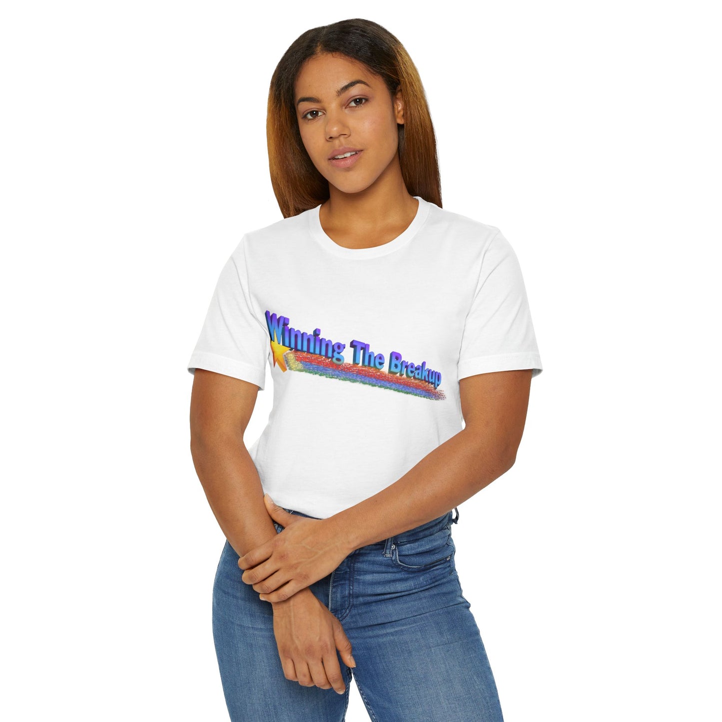 Winning the Breakup Unisex Jersey T-Shirt