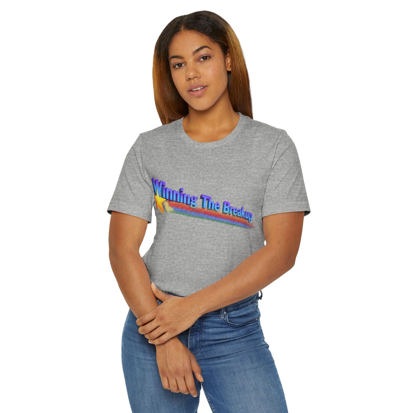 Winning the Breakup Unisex Jersey T-Shirt